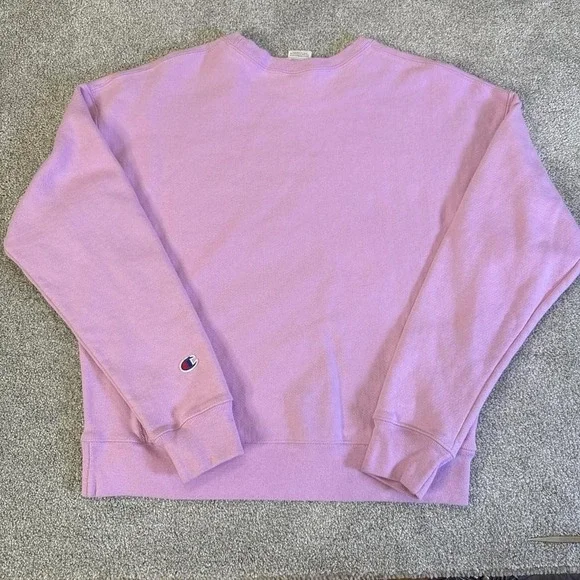 Vintage Champion Reverse Weave Crewneck Sweatshirt Pink Men's Large - Picture 7 of 7